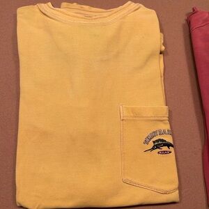Tommy Bahama Yellow Short Sleeve Tee